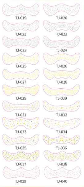 Sun-Kissed Faux Freckle Face Stickers