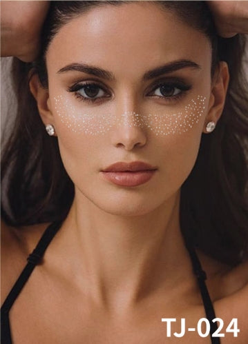 Sun-Kissed Faux Freckle Face Stickers