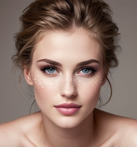 Natural Brown Faux Freckle Face Makeup Stickers