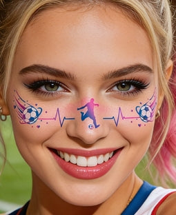 World Cup Fan Face Stickers