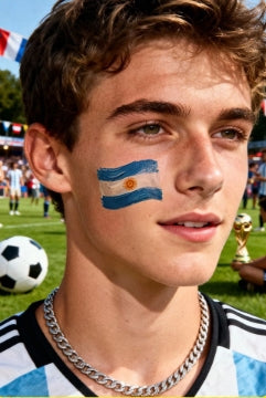 Soccer Fan Temporary Tattoo Stickers