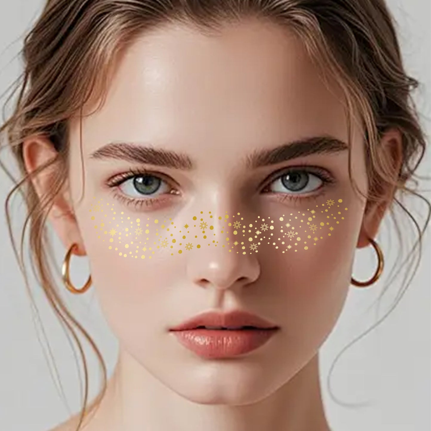 Assorted Glitter Face & Eye Makeup Stickers