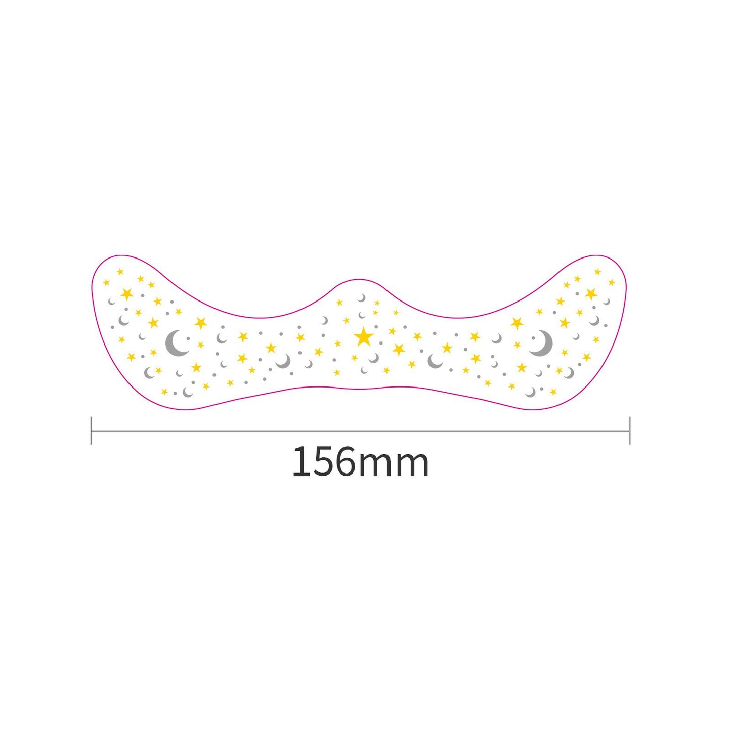 Starry Glitter Face & Eye Makeup Stickers