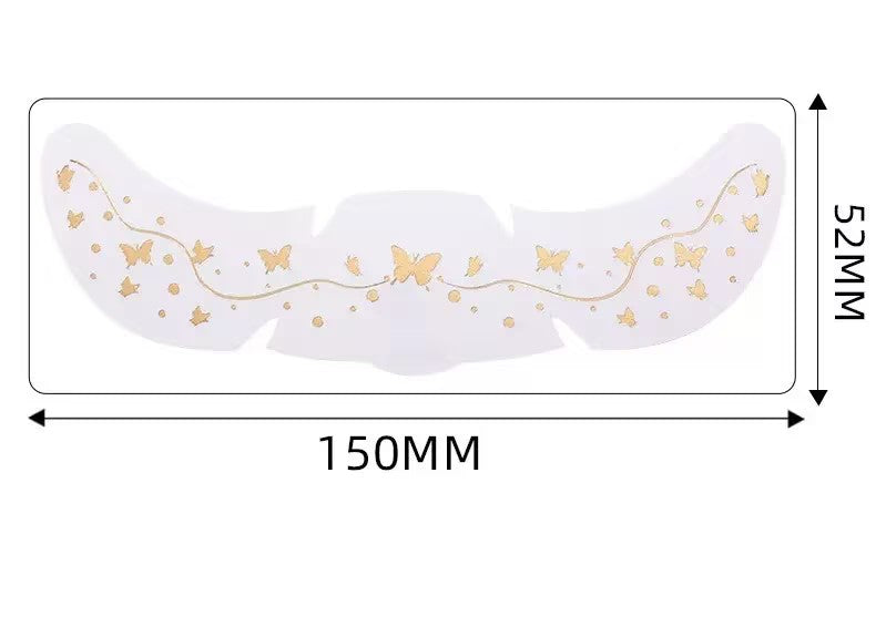 Gold Butterfly Face & Eye Makeup Stickers