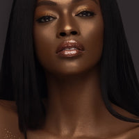 Gold Metallic Chest & Collarbone Body Makeup Stickers