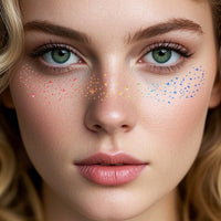 Colorful Heart Face Makeup Stickers