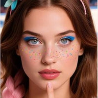 Colorful Festival Face Makeup Stickers