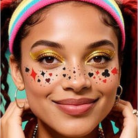 Colorful Festival Face Makeup Stickers