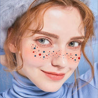 Colorful Star Face & Eye Makeup Stickers
