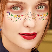 Colorful Star Face & Eye Makeup Stickers