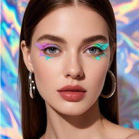 Neon Pastel Face & Eye Makeup Stickers