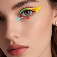 Neon Pastel Face & Eye Makeup Stickers