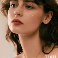 Sun-Kissed Faux Freckle Face Stickers