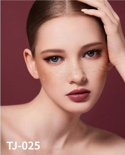 Sun-Kissed Faux Freckle Face Stickers