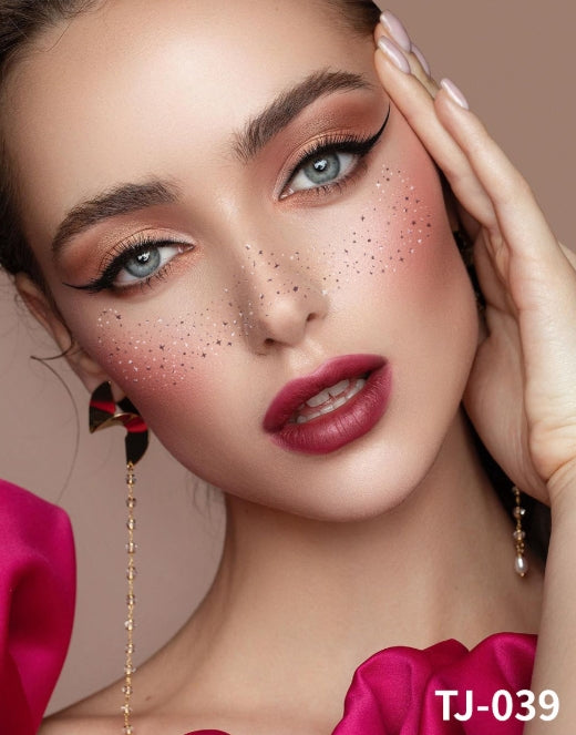 Sun-Kissed Faux Freckle Face Stickers