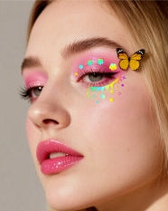 Rainbow Star Face & Eye Makeup Stickers