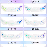 Blue Celestial Face & Eye Makeup Stickers