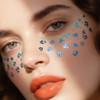 Blue Celestial Face & Eye Makeup Stickers