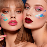 Blue Celestial Face & Eye Makeup Stickers