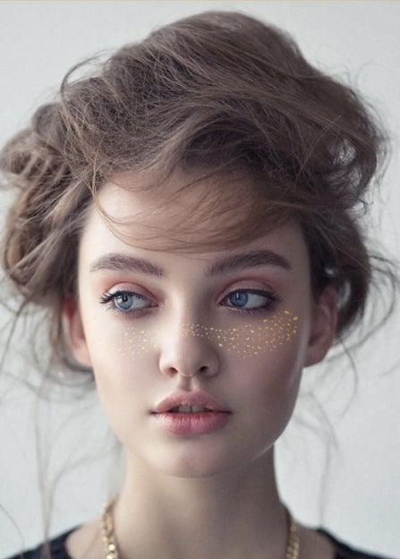 Natural Brown Faux Freckle Face Makeup Stickers