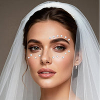 Bridal Pearl Face & Eye Makeup Stickers
