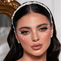Bridal Pearl Face & Eye Makeup Stickers