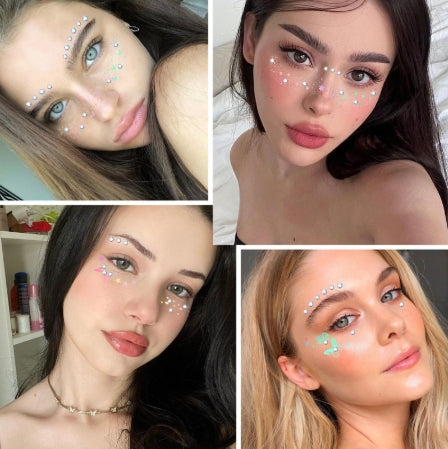 Celestial Face & Eye Makeup Sticker Set