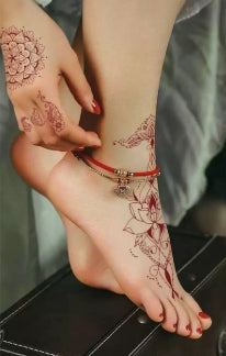 Henna Style Temporary Body Tattoo Stickers
