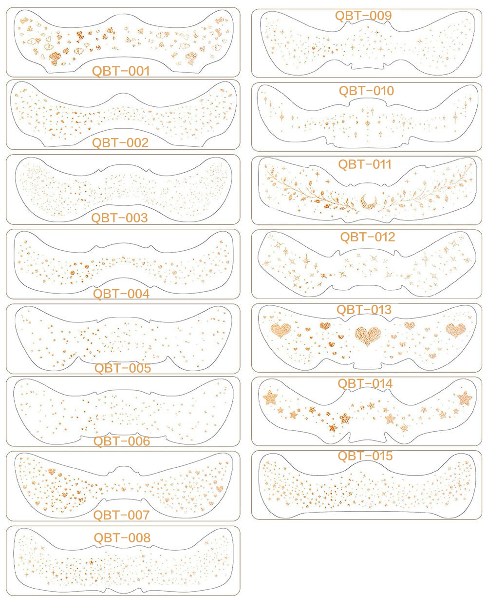 Soft Glow Faux Freckle Face Makeup Stickers