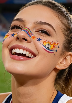 World Cup Fan Face Stickers