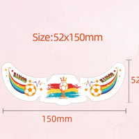 World Cup Fan Face Stickers