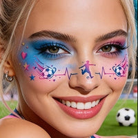 World Cup Fan Face Stickers