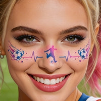 World Cup Fan Face Stickers