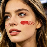 Football Fan Face & Body Tattoo Stickers