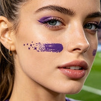 Football Fan Face & Body Tattoo Stickers
