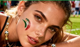 Soccer Fan Temporary Tattoo Stickers