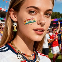 Soccer Fan Temporary Tattoo Stickers