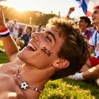 Soccer Fan Temporary Tattoo Stickers