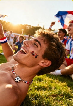 Soccer Fan Temporary Tattoo Stickers
