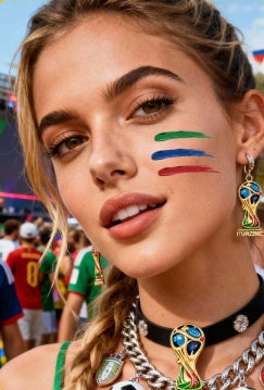Soccer Fan Temporary Tattoo Stickers