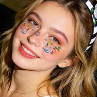 Soccer Fan Face Makeup Stickers