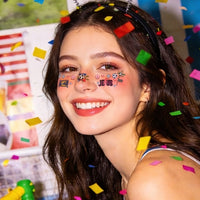 Soccer Fan Face Makeup Stickers