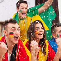 National Flag Face Makeup Stickers