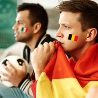 National Flag Face Makeup Stickers