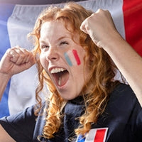 National Flag Face Makeup Stickers
