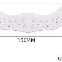 Silver Star Faux Freckle Face Makeup Stickers