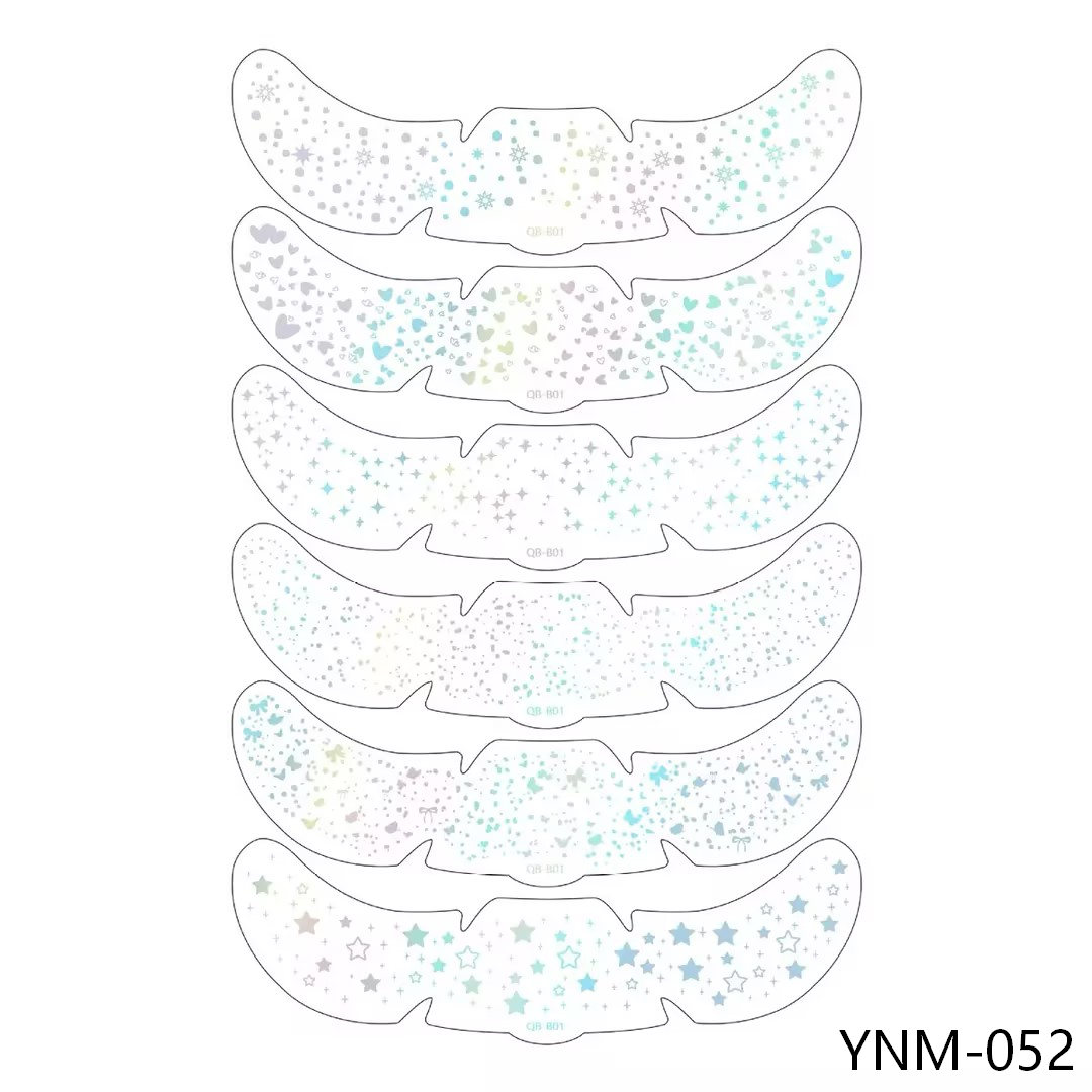Assorted Glitter Face & Eye Makeup Stickers