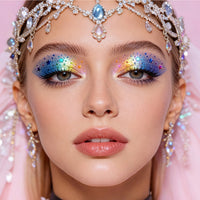 Rainbow Glitter Eye Makeup Stickers