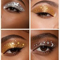 Rainbow Glitter Eye Makeup Stickers