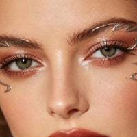 Gold Metallic Eyeliner Makeup Stickers
